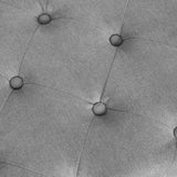 Meryl Bench in Grey and Black