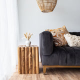 Natura Kotak Square Stool