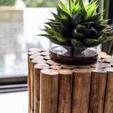 Natura Kotak Square Stool