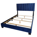 6. "Blue Queen Bed Frame - Jedd 60" - Create a Relaxing Atmosphere in Your Bedroom"