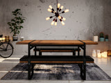 6. "Elegant Brooklyn Upholstered Bench with Nailhead Trim"