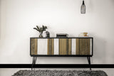 2. "Elegant Metro Noir Havana Sideboard featuring a modern design"
