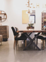 12. Luther Dining Chair - Black offering a sophisticated and refined look to your dining area