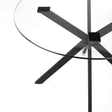 4. "Frances Dining Table Black Frame - Versatile and stylish addition to any home decor"