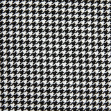 3. "Medium-Sized Kube S Ottoman: Hound Tooth White & Black Fabric - Perfect Addition to Any Living Space"