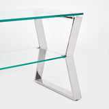 4. "Functional Noa TV Table with spacious compartments for media devices"