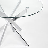 6. "Sleek Carol Dining Table with smooth finish"