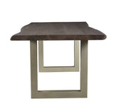 3. "Medium-sized Vinegar Matte Taj Dining Table - ideal for small to medium-sized families"