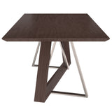 3. "Rectangular dining table - Ideal for hosting family gatherings and dinner parties"