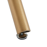 7. "Aged Gold Dining Table - Elevate your dining room decor with this stunning piece"