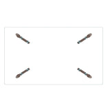 7. "Walnut dining table - Abbot Rectangular Dining Table for family gatherings and entertaining"