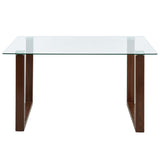 2. "Walnut dining table - Franco Rectangular Dining Table for modern homes"