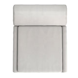 6. "Beige Fabric and Natural Cortez Dining Chair, Set of 2 - Create a warm and inviting atmosphere in your dining area"