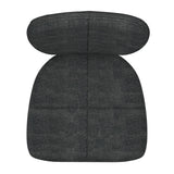 6. "Sturdy Zeke Dining Chair, Set of 2, in Charcoal and Black - Built to last"