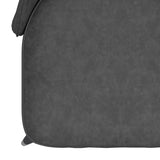 6. "Vintage Grey and Black Silvano Dining Chair, Set of 2 - Enhance your dining experience with these elegant chairs"