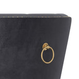 6. "Grey and Gold Mizal Dining Chairs - Add a Touch of Luxury to Your Dining Room"