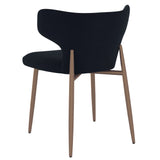 3. "Set of 2 Akira Dining Chairs - Sleek and Comfortable Seating Solution"