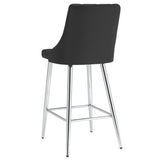 3. "Black Devo 26" Counter Stool, Set of 2 - Contemporary design for any interior"