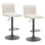 7. "Comfortable and Stylish Dex II Adjustable Air Lift Stool, Set of 2 - Ideal for Any Decor"