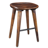 3. "Tahoe counter stool in walnut finish - Adds warmth and elegance to any space"
