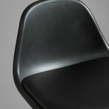 4. "Black and Natural Counter Stools - Diablo 26" Set of 2 for Contemporary Spaces"