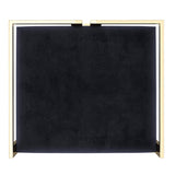 6. "Black and Gold Counter Stool - Eye-catching design that complements any decor"