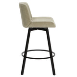 4. "Medium-sized Fern Counter Stools with Swivel - Set of 2"