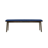 1. "West Bench 59" - Sleek and Stylish Dining Table with Solid Wood Construction"