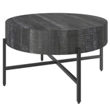 1. "Blox Coffee Table in Grey and Black - Sleek and modern design"