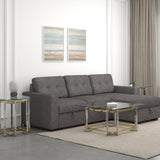 6. "Silver and Gold Florina Coffee Table - Eye-catching furniture piece for your home"