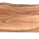 7. "Virag Coffee Table in Natural and Black - Enhance your living room with this elegant piece"