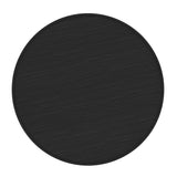 7. "Polly Round Storage Ottoman with Tray - Beige and Black, Perfect for Small Spaces"