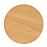 7. "Polly Round Storage Ottoman - Beige and Natural Design for Modern Homes"