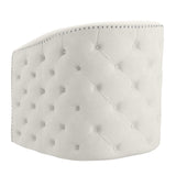 5. "Comfortable Ivory Accent Chair - Ideal for relaxation and lounging"