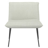5. "Versatile Cream Boucle Fabric Gigi Accent Chair for Any Room"