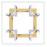 4. "Versatile Florina Accent Table - Perfect for living rooms or bedrooms"