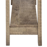 5. "Versatile Volsa Console Table - Reclaimed Wood Construction for Home Office"