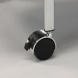 7. "Versatile chrome bar cart - Ideal for both indoor and outdoor use"