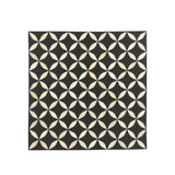 3. "Elegant Morocco Side Table with carved wood details and vibrant colors"