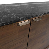 8. "Spacious Allure 3 Door Sideboard for organizing household items"