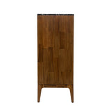 6. "Elegant Allure 4 Drawer Chest with smooth gliding drawers"