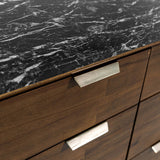 9. "Stylish Allure 6 Drawer Dresser with a modern design"