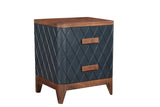 3. "Functional Eden 2 Drawer Nightstand for bedroom organization"