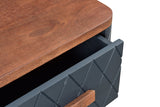 5. "Versatile Eden 2 Drawer Nightstand for any bedroom decor"