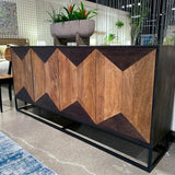 10. Medium-sized Illusion Sideboard with a minimalist aesthetic