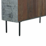 9. "Handcrafted Reclaimed 3 Door Sideboard with unique character"