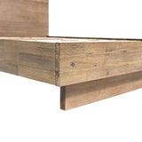 9. "Atlantis King Bed - Adjustable headboard for personalized comfort and support while reading or watching TV"