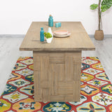 10. "Easy to clean Atlantis 70/102" Extension Dining Table - Hassle-free maintenance"