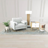 10. "Ava Nightstand with smooth finish and elegant hardware"