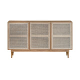4. Versatile Cane Sideboard - Natural for any room